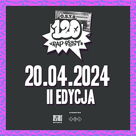 Hip Hop / Rap: 120 RAP FEST II EDYCJA