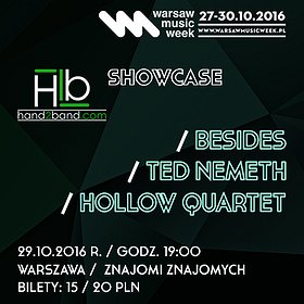 Koncerty: Hand2Band Showcase w ramach Warsaw Music Week 2016