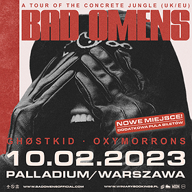 Hard Rock / Metal: BAD OMENS | Warszawa | SOLD OUT