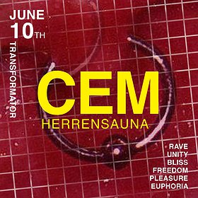 Muzyka klubowa: CEM (Herrensauna) | THE LADY MACHINE (Pornceptual) | STIGMATIQUE