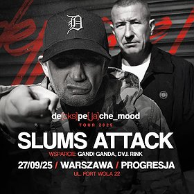NOWA DATA | SLUMS ATTACK | DEPECHE_MOOD TOUR | WARSZAWA