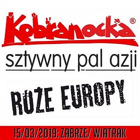 Koncerty: KOBRANOCKA, RÓŻE EUROPY, SZTYWNY PAL AZJI