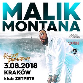 Koncerty: Malik Montana @ Zetpete, Kraków