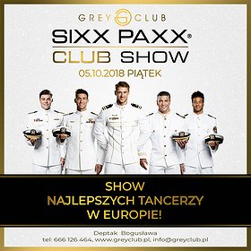 Imprezy: Sixx Paxx - Show Najlepszych Tancerzy w Europie! 