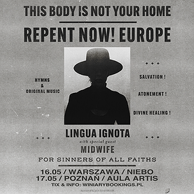 Concerts: LINGUA IGNOTA | Warszawa | Odwołane