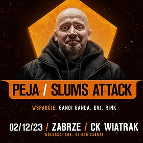 PEJA/SLUMS ATTACK | BEFORE XXXL TOUR 2023 | ZABRZE