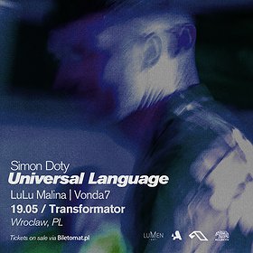electronic: Simon Doty: Universal Language World Tour (Anjunadeep)