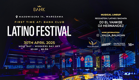 Latino Festival | Bank Club Warsaw