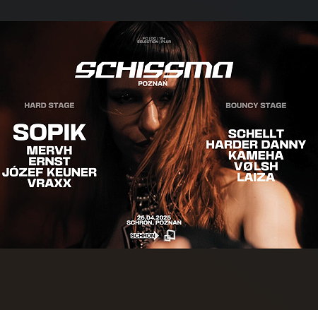 SCHISSMA: POZNAŃ - SOPIK (UA), MERVH, VRAXX, SCHELLT, ERNST, JÓZEF KEUNER