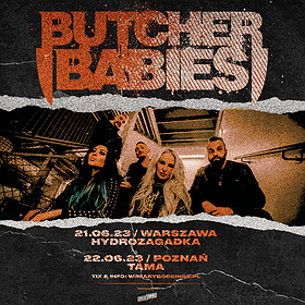 Hard Rock / Metal: BUTCHER BABIES | Poznań