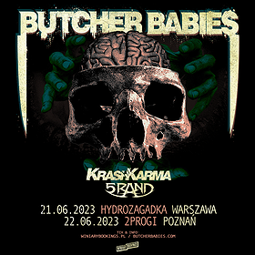 Hard Rock / Metal : BUTCHER BABIES | Poznań | Zmiana lokalizacji