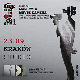 THE CINEMATIC ORCHESTRA / Man With A Movie Camera Tour/  KRAKÓW