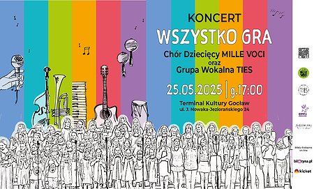 WSZYSTKO GRA - koncert Chóru Dziecięcego MILLE VOCI i Grupy Wokalnej TIES