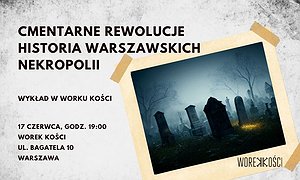 Cmentarne rewolucje. Historia warszawskich nekropolii. Wykład