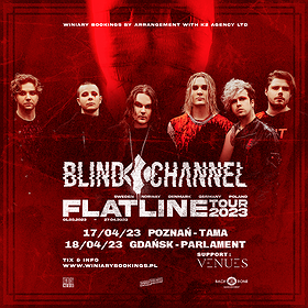 Hard Rock / Metal: BLIND CHANNEL | Gdańsk